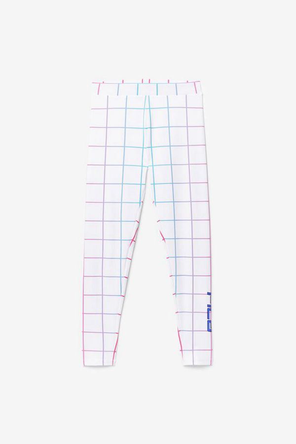 Legging Fila Mulher Branco - Fila Massima Aop High Waisted Portugal Lisboa,UCXO-56274